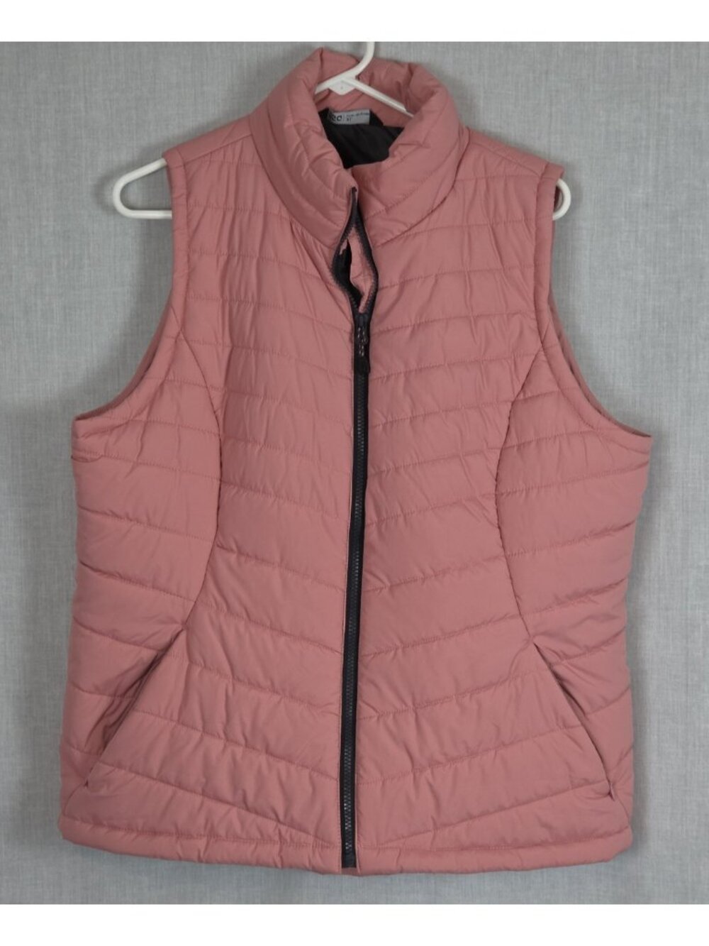 DSG Puffer Vest Mauve Pink Quilted Insulated Winter Women's XL Fall Outside
